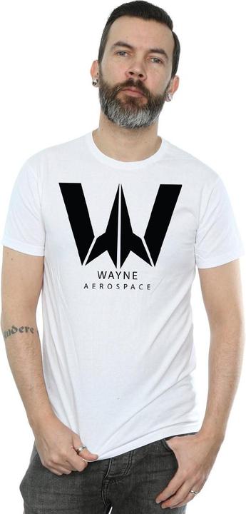 Image du produit - T-shirt JUSTICE LEAGUE MOVIE WAYNE AEROSPACE - Homme (XXL)
