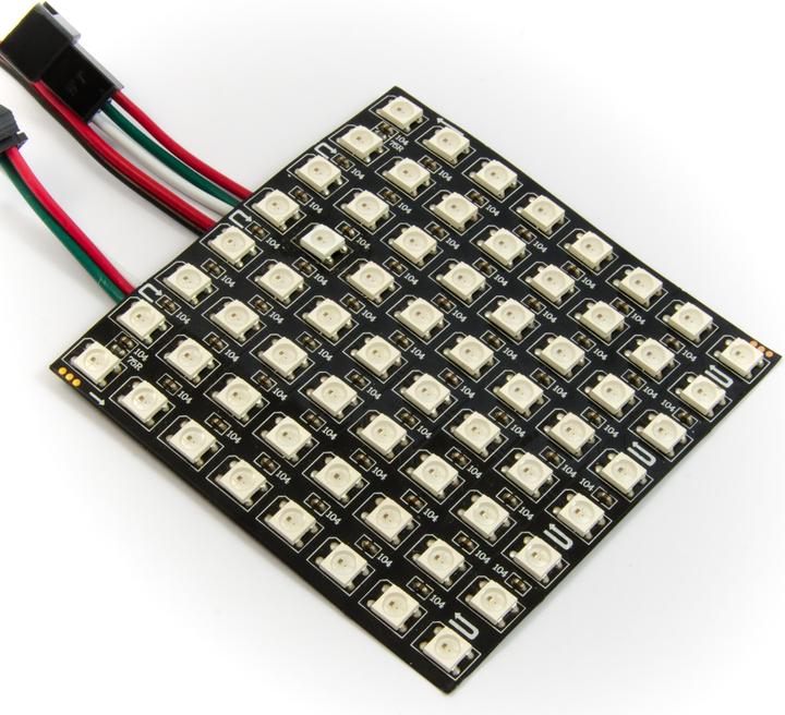Produktbild Purecrea NeoPixel FlexMatrix 8x8 - 64 WS2812B RGB LED