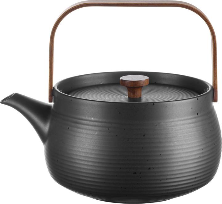 Actual product image ASA Selection Teapot with wooden handle, black (1.50 l)