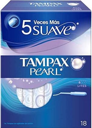 Image du produit Tampax Pearl Lites Leger 18 pièces (18 x)