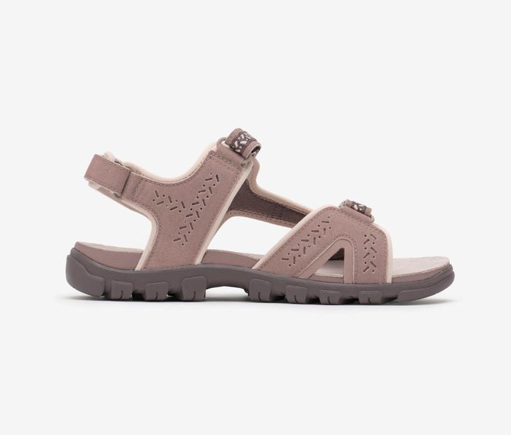Actual product image Quechua Trekkingsandalen Damen Leder Wandern - NH500 (37)
