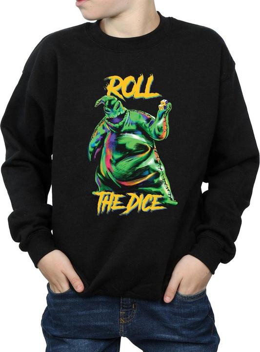Produktbild Disney Nightmare Before Christmas Oogie Boogie Dice Sweatshirt Jungen (140, 146)