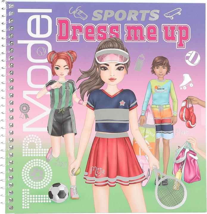 Image du produit Top Model Topmodel - Dress Me Up Stickerbook Sports (413808)