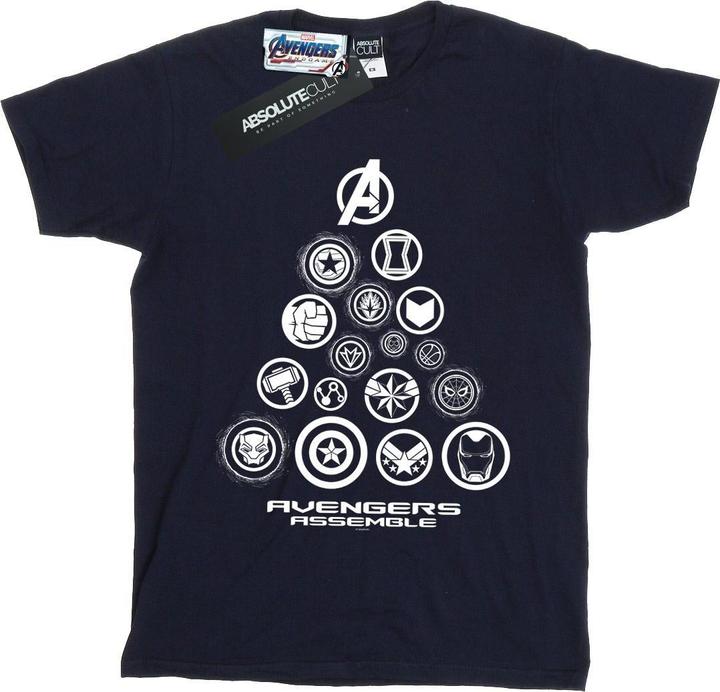 Produktbild Avengers Endgame Pyramid Icons TShirt (L)