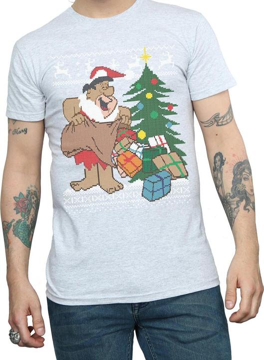 Immagine prodotto The Flintstones Christmas Fair Isle Maglietta Uomo (M)