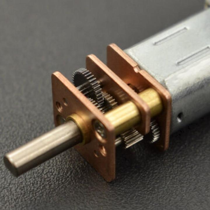 Actual product image DFRobot 6V 155RPM 100:1 Micro Gear Motor with Encoder