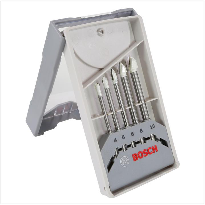 Image du produit Bosch Professional Zubehör Perceuse à verre et à carreaux 5 pièces (4,0-10 mm)