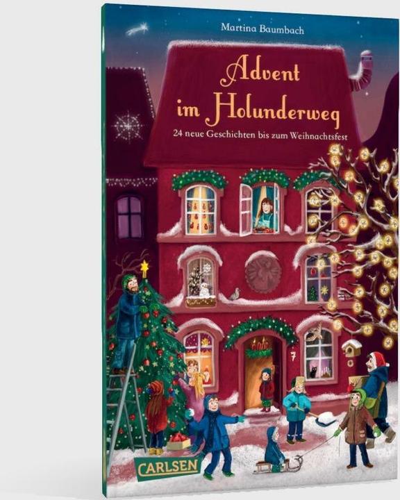 Produktbild Advent im Holunderweg - 24 neue Geschichten bis zum Weihnachtsfest (Martina Baumbach, Verena Körting, Deutsch)