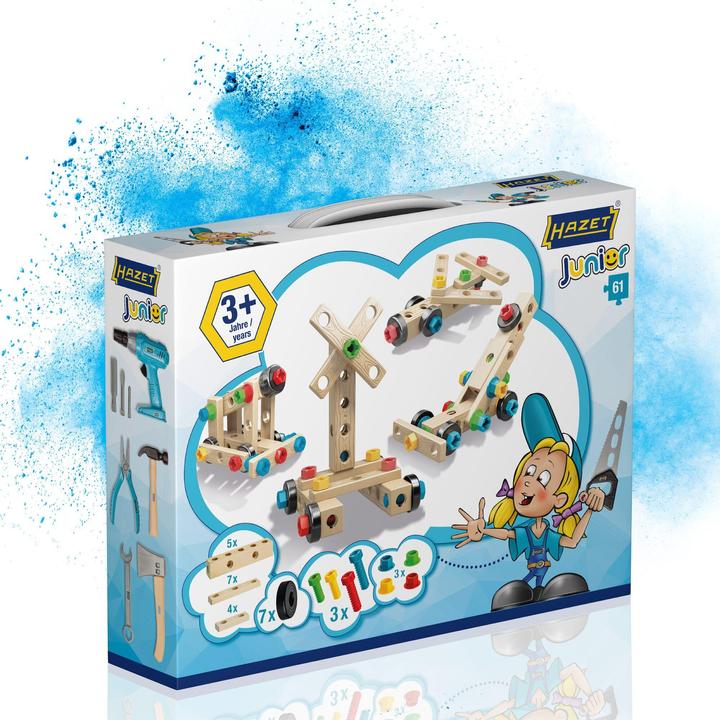 Image du produit HAZET Jeu d'outils-jouets JUNIORTOOL1 ∙ Nombre d'outils : 61