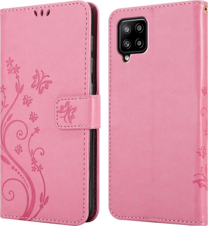 Image du produit Cadorabo Couverture du livre de fleurs (Samsung Galaxy M42 5G, Samsung Galaxy A42 5G)