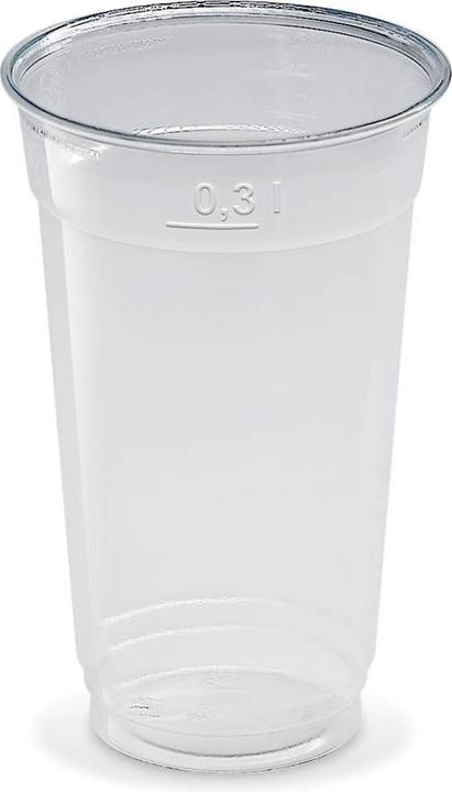 Actual product image Wimex Cup (PET) crystal clear 78mm 0.3L - 50 pieces (50 x)