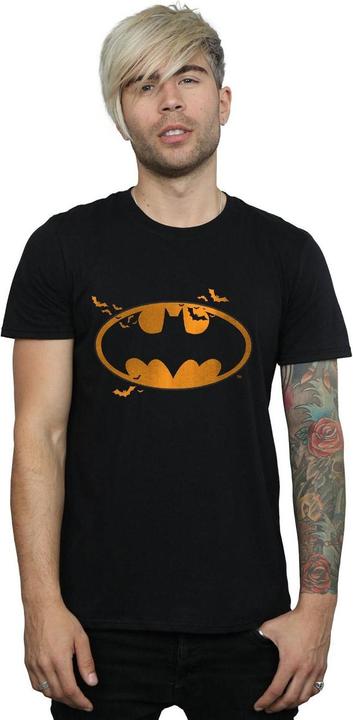 Image du produit - T-shirt BATMAN HALLOWEEN LOGO - Homme (XXL)