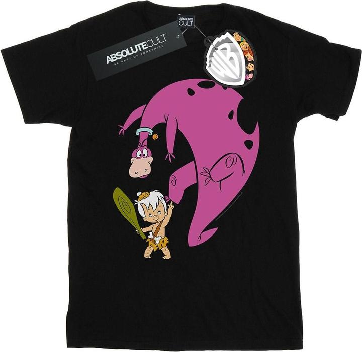 Immagine prodotto The Flintstones Bamm Bamm And Dino Maglietta Ampia Donna (XL)