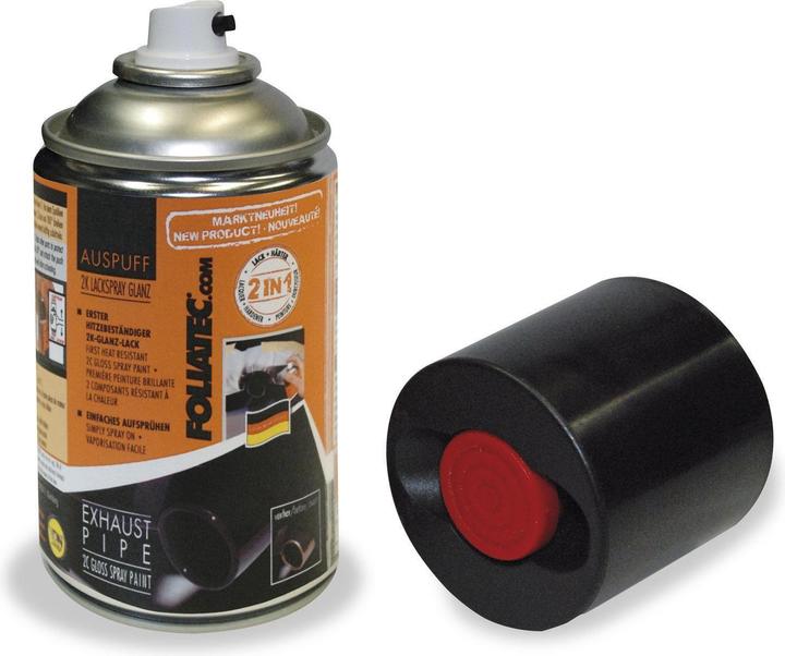 Image du produit Foliatec Peinture pour échappement (Noir, 0.25 l)