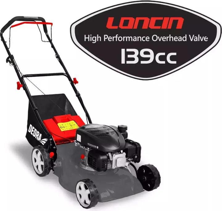 Produktbild Dedra Self-propelled Gasoline lawn mower DED8720-43L, 2,4kW (Benzinbetrieb)
