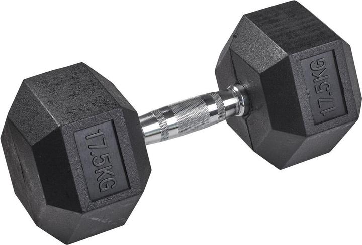 Productafbeelding Tanga Sports Rubberen halter HEX, 17,5 kg