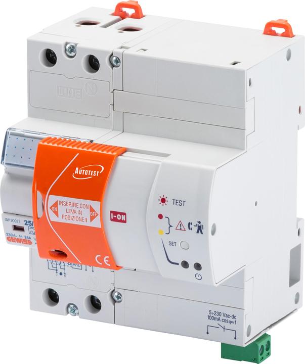 Immagine prodotto Gewiss GEWI GW90931 90Autotest FI25/0,03A 2P A IR 5TE