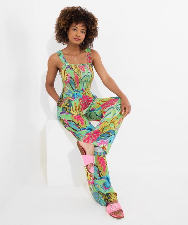 Produktbild Joe Browns Tropical Print Shirred Bodice Jumpsuit (38)