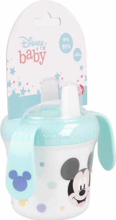 Produktbild Stor Becher mit Ohren und Trinker 250ml Mickey Mouse