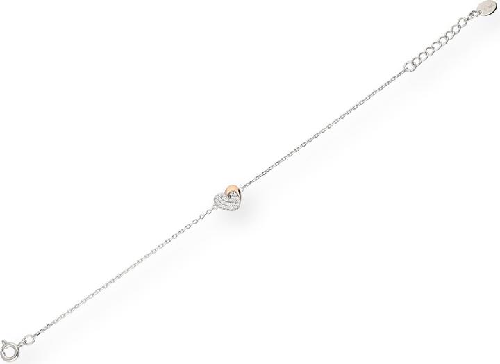 Actual product image Carat hearts (7.30 cm, Silver)