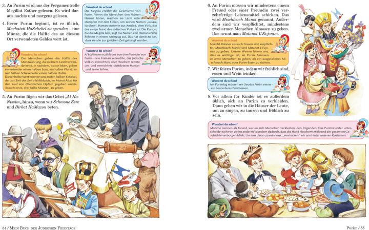Produktbild Mein Buch der jüdischen Feiertage (Deutsch, Blitz Shmuel, 2024)