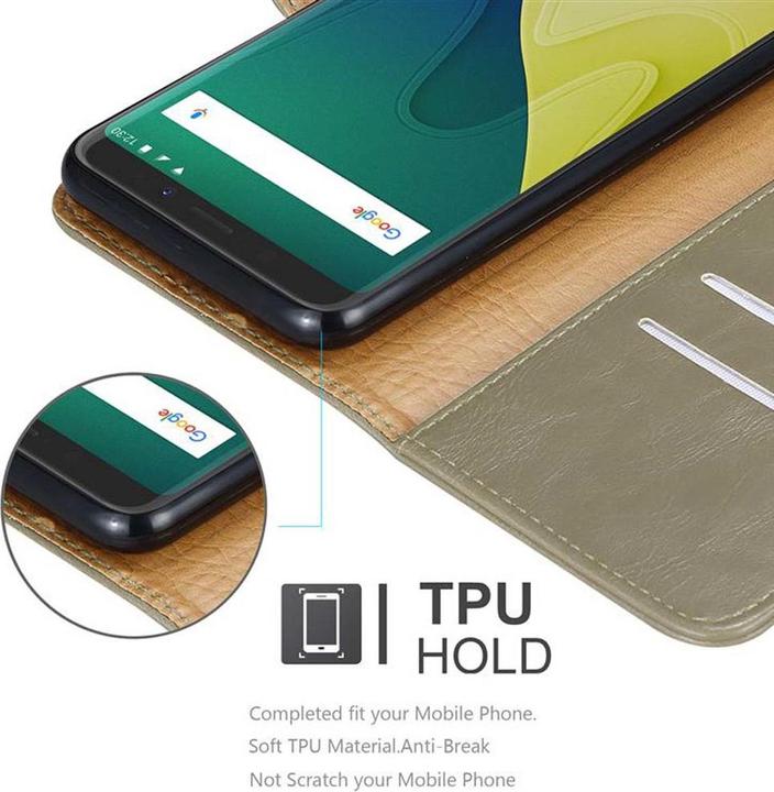 Productafbeelding Cadorabo Boek Luxe Omslag (Wiko View XL)