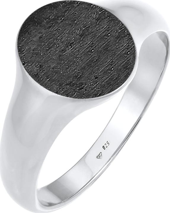 Produktbild Kuzzoi Ring Basic Cool Siegelring Herren Matt 925 Silber (66, 925 Silber)