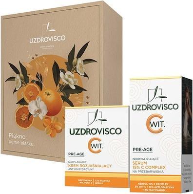 Immagine prodotto Uzdrovisco Uzdroviscoset Crema Viso Illuminante Pre-Age 50ml e Siero Viso Normalizzante 30ml
