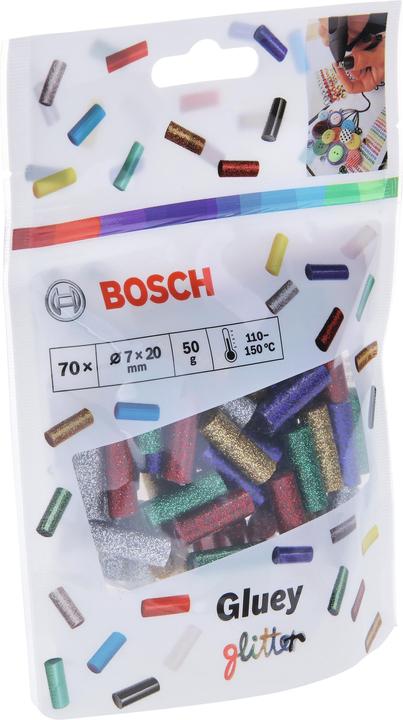 Produktbild Bosch Zubehör Gluey Klebesticks, Glitzer-Mix