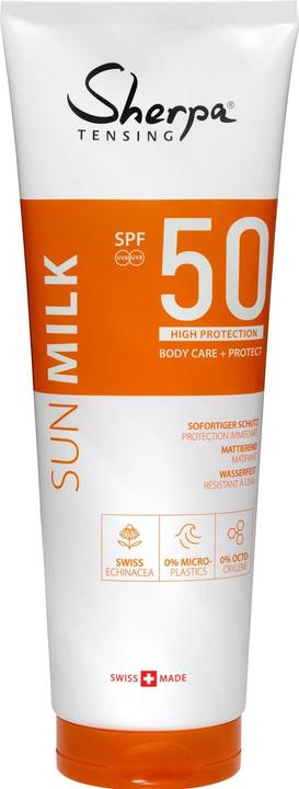Produktbild Sherpa Tensing Sonnenmilch SPF 50 (Sonnenmilch, SPF 50, 250 ml, 270 g)