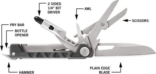 Produktbild Gerber Gear ArmBar Drive Onyx (8 Funktionen)