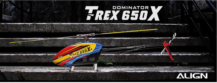 Immagine prodotto Align T-Rex 650X Dominator Flybarless elicottero elettrico 12S Combo