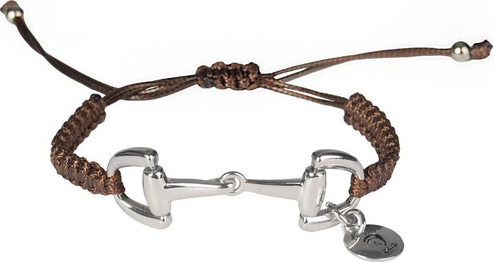 Produktbild Horka Geflochtenes Armband mit Backendekoration (Wachsartiges Polyestergarn und Metall)