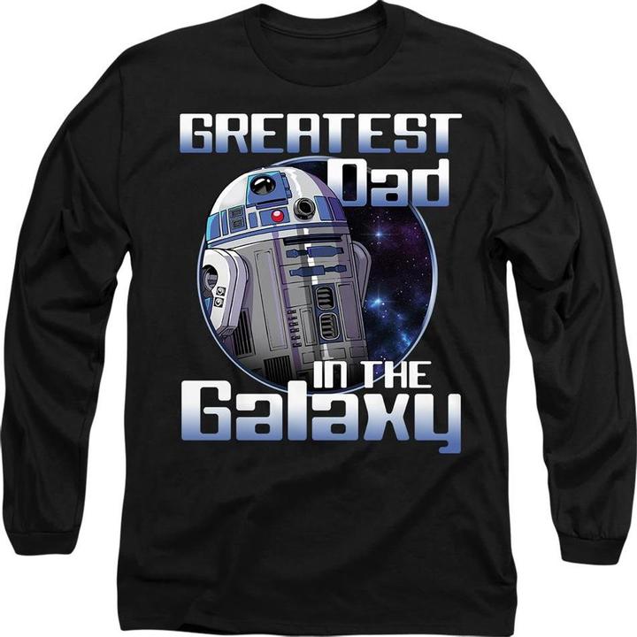 Produktbild Star Wars Greatest Dad In The Galaxy TShirt Vatertag (L)