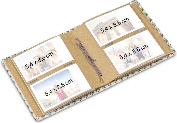 Immagine prodotto Hama Album stock remoto 11,7x12,7 per 56 foto istantanee 5,4x8,6 (5,5 x 8,5 cm)