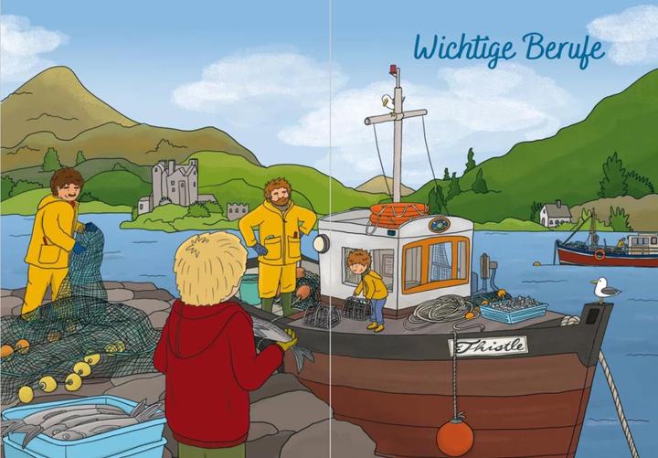 Actual product image Schottland for kids (German, Adam Preuss, Charis Bartsch, 2020)