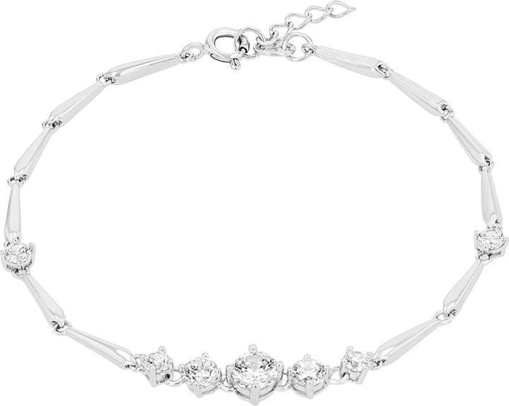 Produktbild Amor Armschmuck für Damen, 925 Sterling Silber, Zirkonia synth. (19 cm, Silber 925)