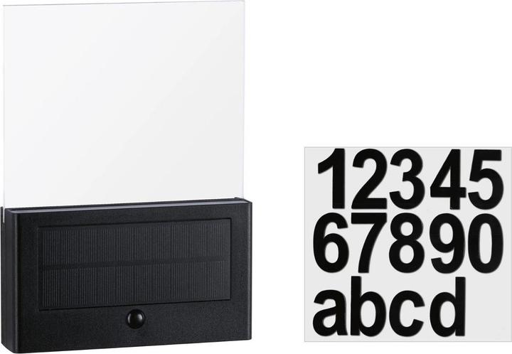 Produktbild Paulmann Solar Hausnummernleuchte (27 lm, IP44)
