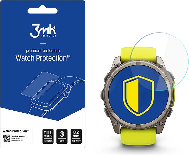 Immagine prodotto 3MK FlexibleGlass Garmin Fenix 8 Solar/Sapphire 51mm Szkło Hybrydowe