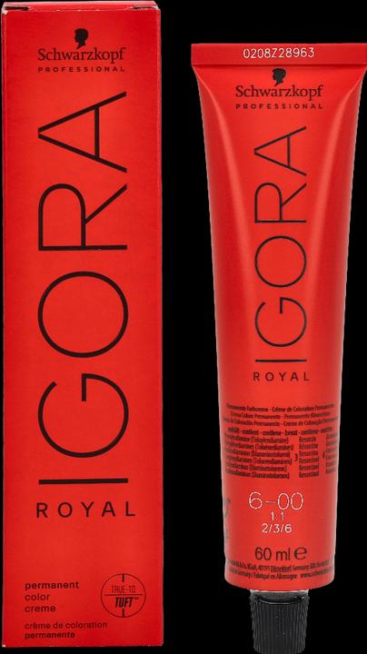 Actual product image Schwarzkopf Professional Igora Royal (6-00 Dark blonde nature extra)