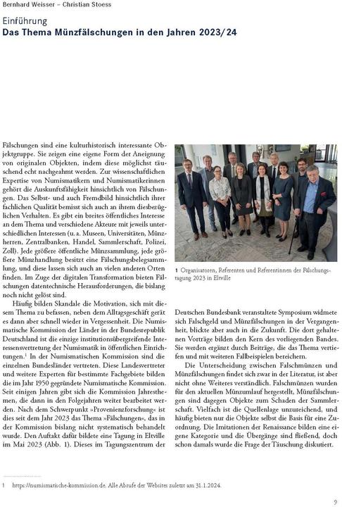 Image du produit Falschgeld und Münzfälschungen (Allemand, Cabinet des monnaies des musées d'État de Berlin, Bernhard Weisser, Christian Stoess, Burkhard Balz, 2024)