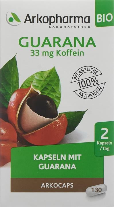 Image du produit Arkopharma Arkocaps Bio Guarana Kapseln (130 pièce(s), Capsules, 119 g)