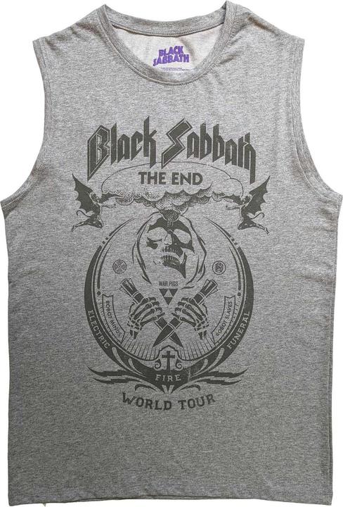 Produktbild Black Sabbath Erwachsene The End Mushroom Cloud Baumwolle Tank Top (S)