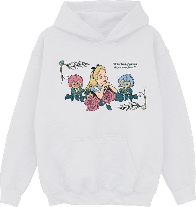 Disney Alice In Wonderland What Kind Of Garden Kapuzenpullover Mädchen