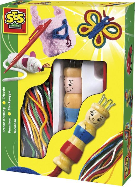 Actual product image Ses Knitted doll