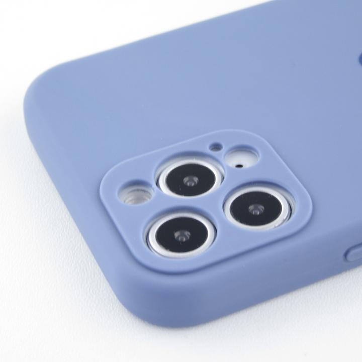 Image du produit PhoneLook Coque Silicone Mat Coeur Lavande (Apple iPhone 12 Pro Max)