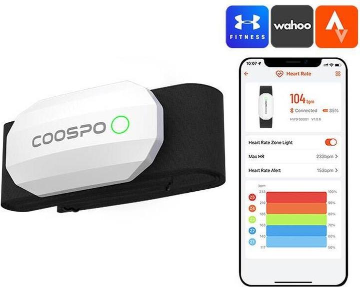 Coospo Chest Heart Rate Monitor H808S-W