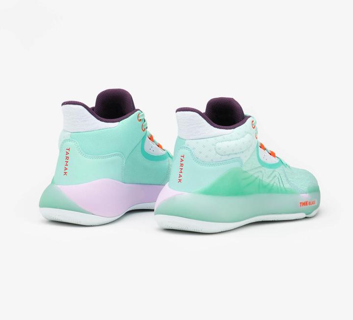 Immagine prodotto Tarmak Scarpe da basket alte da donna/uomo - SE 500 High blu (46)