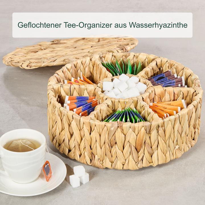 Immagine prodotto Relaxdays Scatola porta-tè-e-tisane