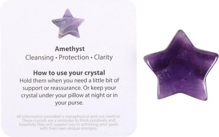 Produktbild Something Different DekoKristall Friends Are Like Stars Amethyst